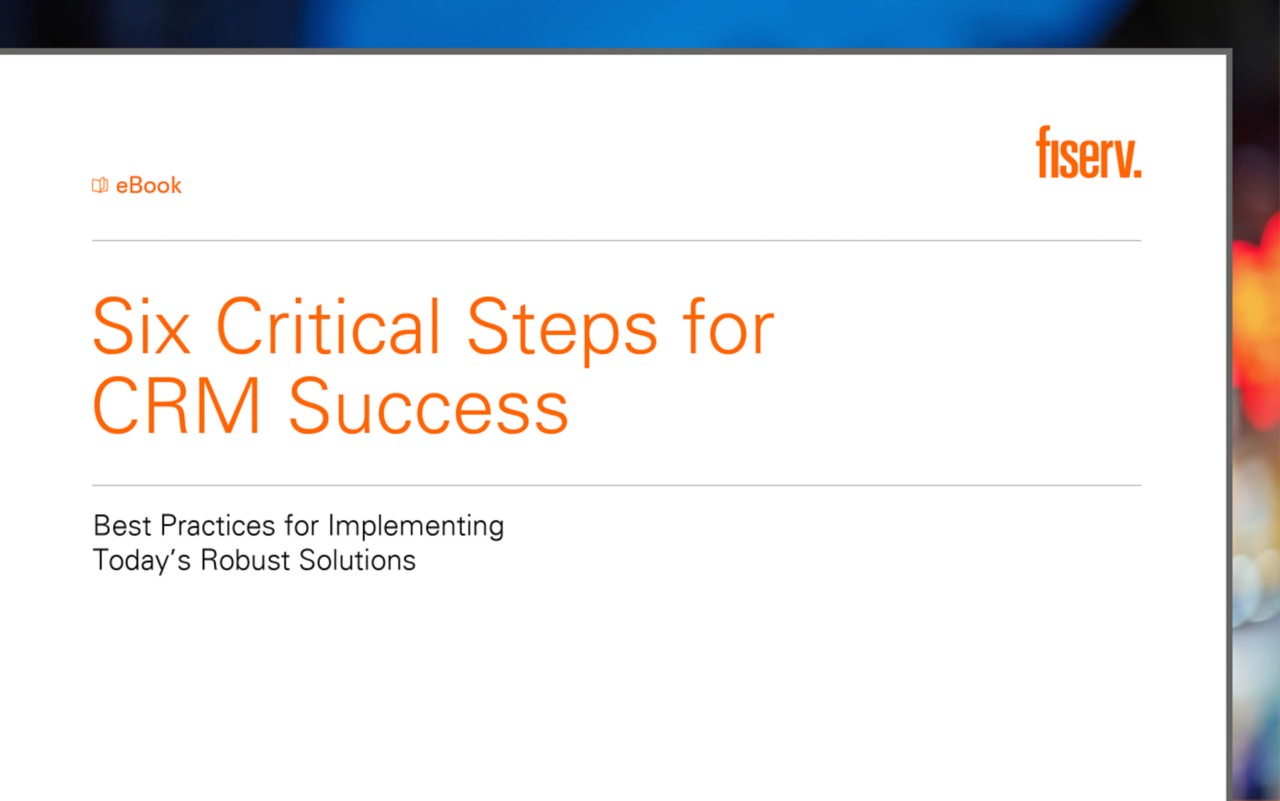  six critical steps for crm success thumbnail